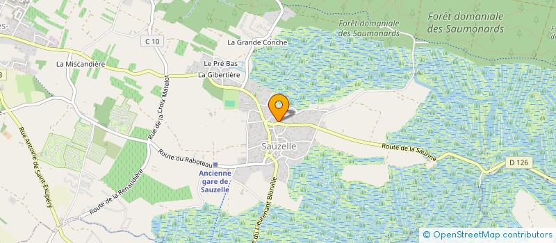 localisation de l'entreprise MONSIEUR ALBERT QUEYRET  SAINT-GEORGES-D'OLERON