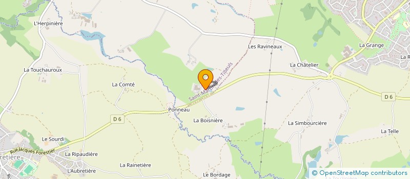 localisation de l'entreprise MONSIEUR ALBERT RAUTUREAU  SAINT-MARTIN-DES-TILLEULS