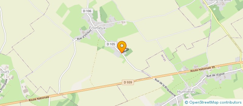 localisation de l'entreprise MONSIEUR ALBERT RAVAIAU  ECLIMEUX