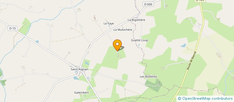 localisation de l'entreprise MONSIEUR ALBERT REBOURS  GENNES-LONGUEFUYE