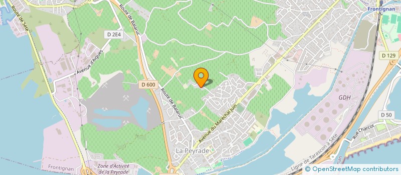 localisation de l'entreprise MONSIEUR ALBERT RECH à FRONTIGNAN