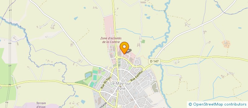 localisation de l'entreprise MONSIEUR ALBERT RETAILLEAU  BEGROLLES-EN-MAUGES