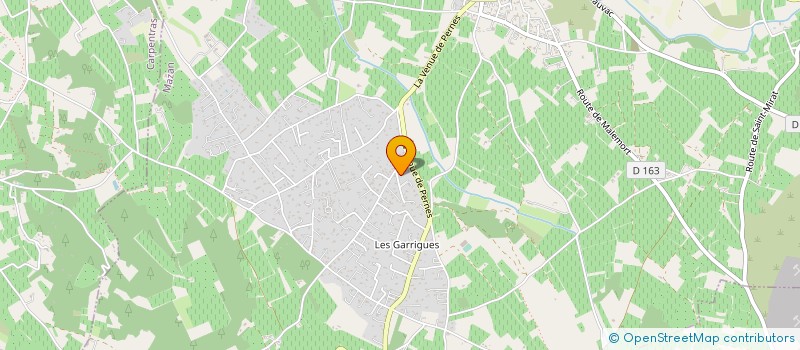 localisation de l'entreprise MONSIEUR ALBERT REYNAUD  MAZAN