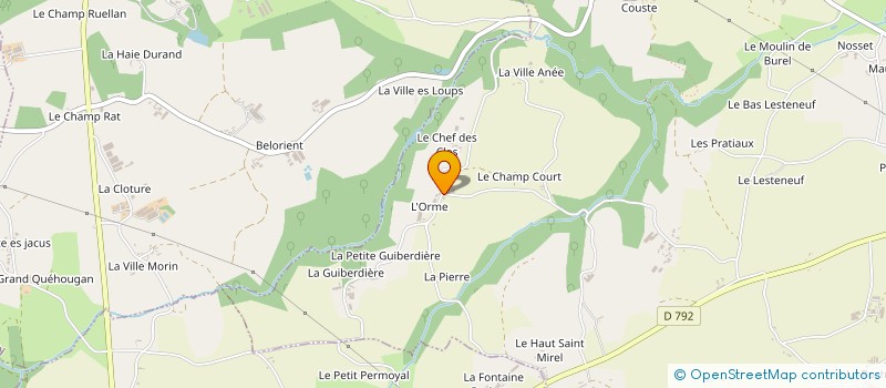 localisation de l'entreprise MONSIEUR ALBERT ROBERT à PLENEE-JUGON