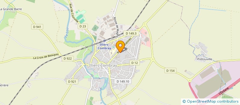 localisation de l'entreprise MONSIEUR ALBERT ROBERT MICHEL HERVET à ILLIERS-COMBRAY