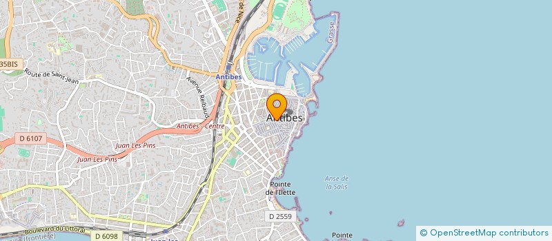 localisation de l'entreprise MONSIEUR ALBERT ROMERO à ANTIBES