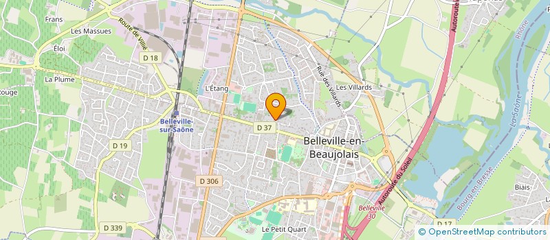 localisation de l'entreprise MONSIEUR ALBERT ROUX à SAINT JEAN D'ARDIERES