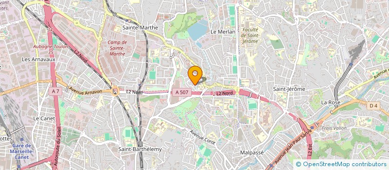 localisation de l'entreprise MONSIEUR ALBERT ROY à MARSEILLE