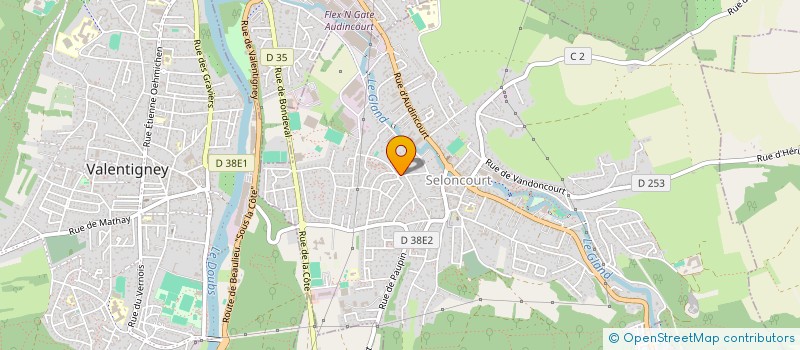 localisation de l'entreprise MONSIEUR ALBERT ROY  VANDONCOURT