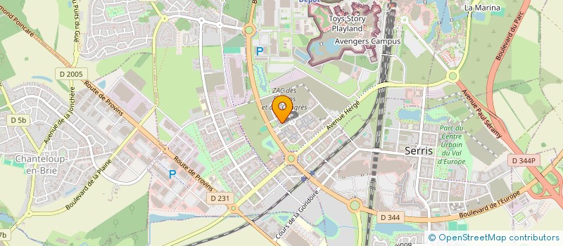 localisation de l'entreprise MONSIEUR ALBERT SAAKYAN  CHESSY