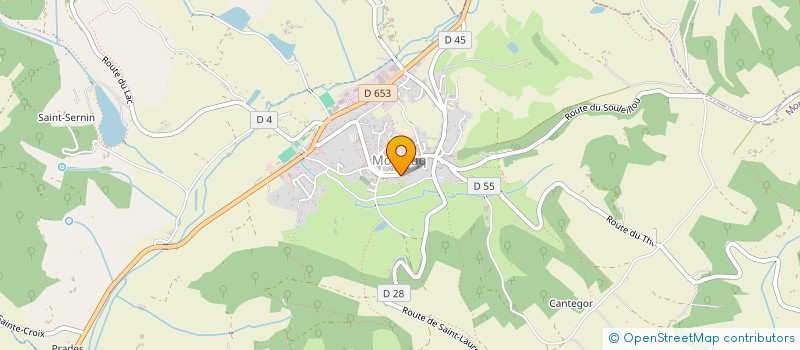 localisation de l'entreprise MONSIEUR ALBERT SABATIER  MONTCUQ-EN-QUERCY-BLANC