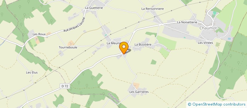 localisation de l'entreprise MONSIEUR ALBERT SALLE à CHAUMOT