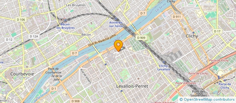 localisation de l'entreprise MONSIEUR ALBERT SANANES à LEVALLOIS-PERRET