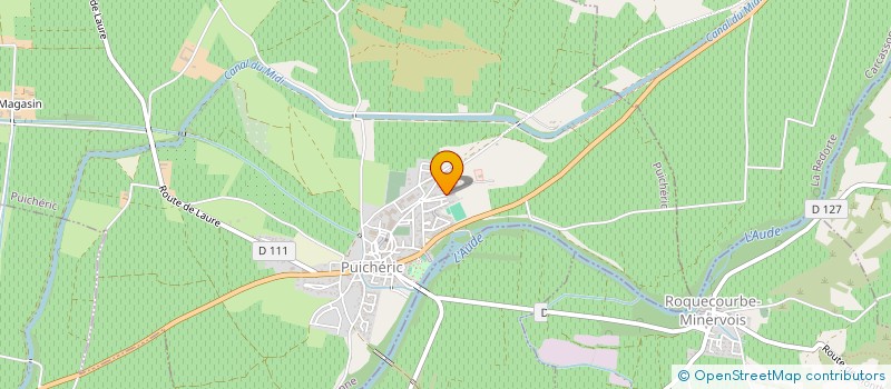 localisation de l'entreprise MONSIEUR ALBERT SANCHEZ  PUICHERIC