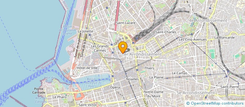 localisation de l'entreprise MONSIEUR ALBERT SANTORI à MARSEILLE