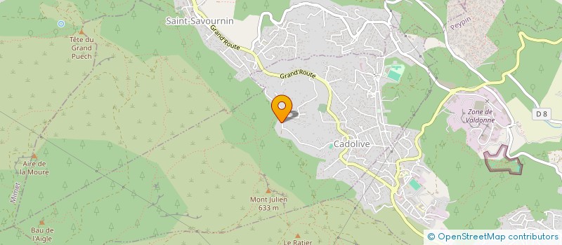 localisation de l'entreprise MONSIEUR ALBERT SCHEER  CADOLIVE