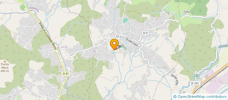 localisation de l'entreprise MONSIEUR ALBERT SECCHI  AFA