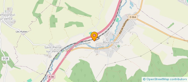 localisation de l'entreprise MONSIEUR ALBERT SECULA  BOULZICOURT