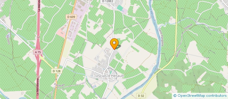 localisation de l'entreprise MONSIEUR ALBERT SEIGNOL  USCLAS-D'HERAULT