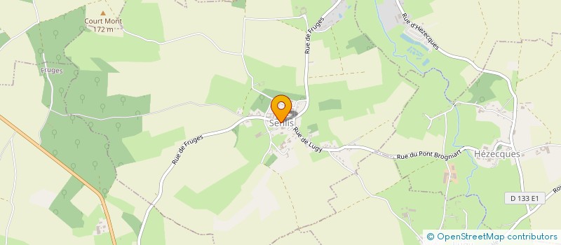 localisation de l'entreprise MONSIEUR ALBERT SENECHAL  CANLERS