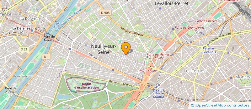 localisation de l'entreprise MONSIEUR ALBERT SERDET à NEUILLY-SUR-SEINE