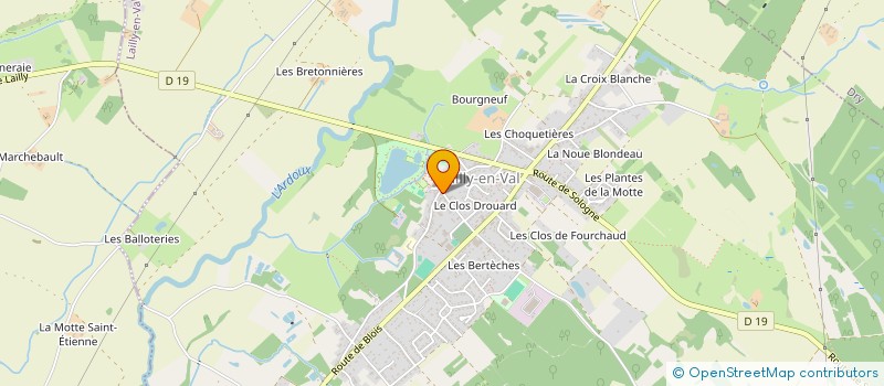 localisation de l'entreprise MONSIEUR ALBERT SIEGLER à LAILLY-EN-VAL