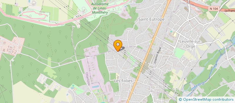 localisation de l'entreprise MONSIEUR ALBERT SMADJA à SAINT-GERMAIN-LES-ARPAJON