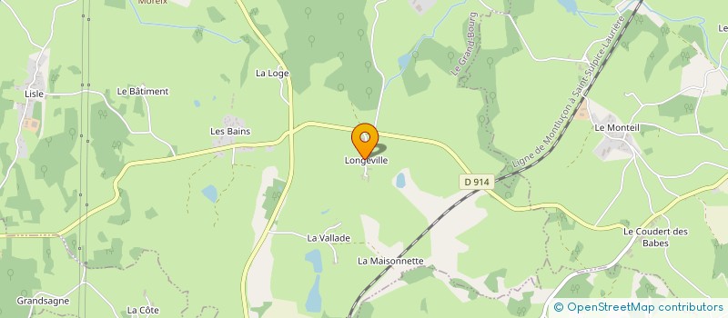 localisation de l'entreprise MONSIEUR ALBERT SORNIN à LE GRAND-BOURG