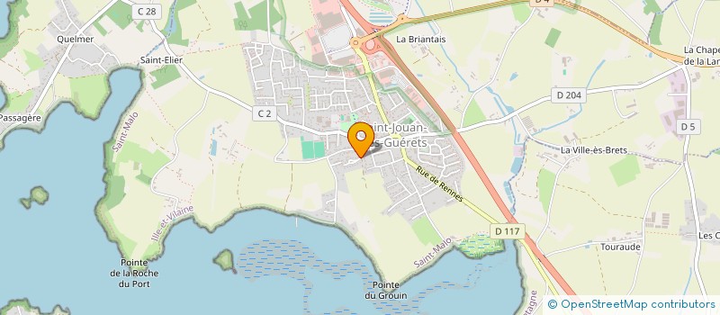localisation de l'entreprise MONSIEUR ALBERT STOBIAC à SAINT-JOUAN-DES-GUERETS