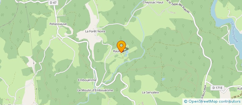 localisation de l'entreprise MONSIEUR ALBERT STRUMPLER  NEUVIC