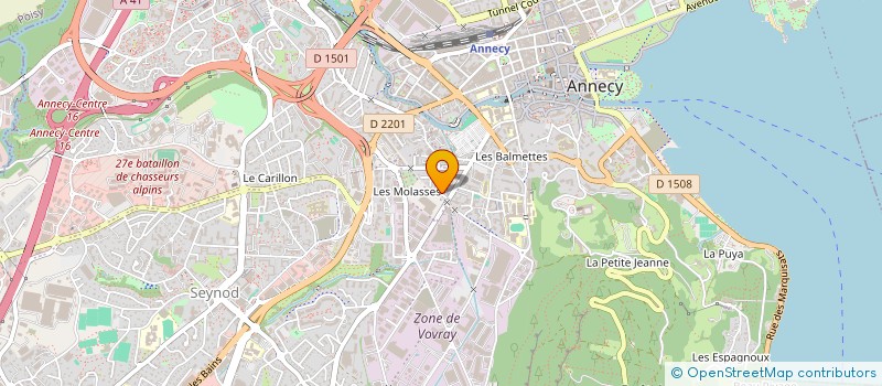 localisation de l'entreprise MONSIEUR ALBERT SUTHAKARAN à ANNECY