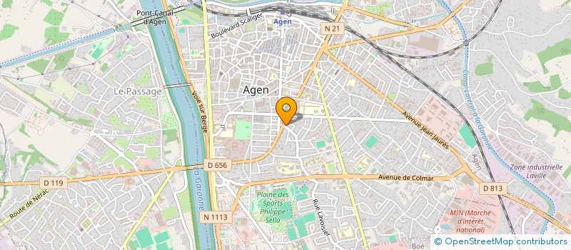 localisation de l'entreprise MONSIEUR ALBERT SWIDER à AGEN