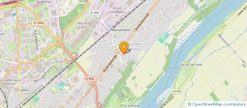 localisation de l'entreprise MONSIEUR ALBERT TAIEB  LA CHAUSSEE-SAINT-VICTOR