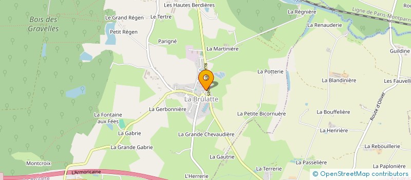 localisation de l'entreprise MONSIEUR ALBERT THEULICIDE à LA BRULATTE