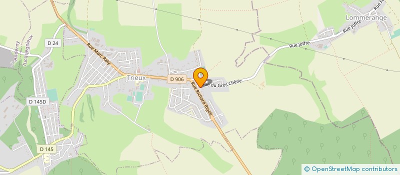 localisation de l'entreprise MONSIEUR ALBERT TIRANT  TRIEUX