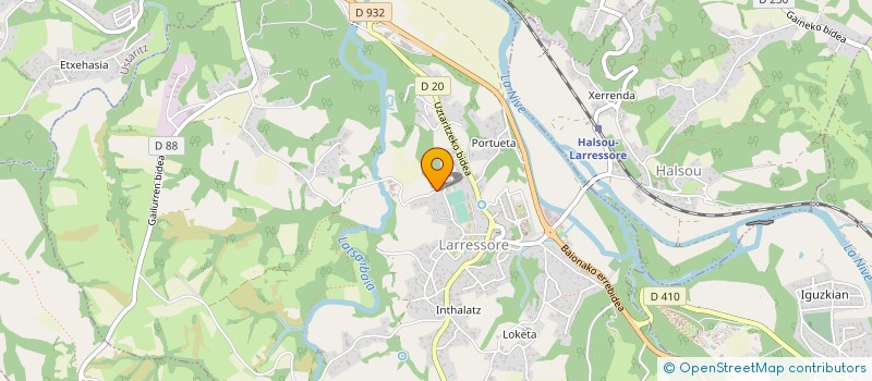 localisation de l'entreprise MONSIEUR ALBERT TOFFOLO  USTARITZ