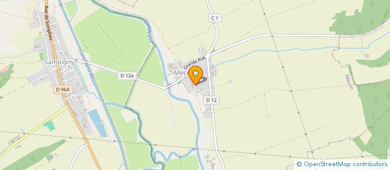 localisation de l'entreprise MONSIEUR ALBERT TOINET à BUXIERES-SOUS-LES-COTES