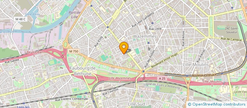 localisation de l'entreprise MONSIEUR ALBERT TOLOCHE à LILLE