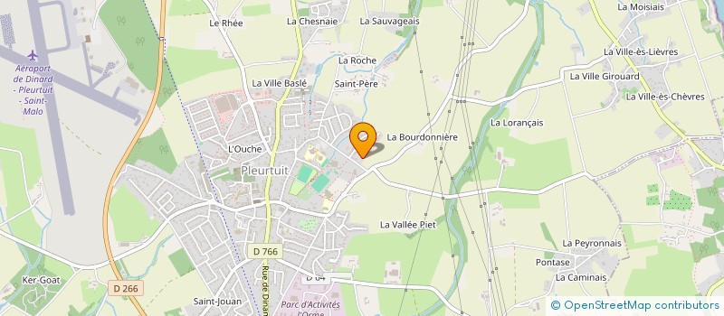 localisation de l'entreprise MONSIEUR ALBERT TRAON  PLEURTUIT