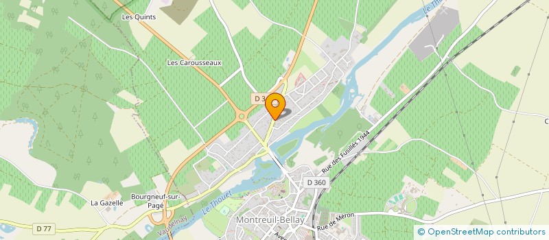 localisation de l'entreprise MONSIEUR ALBERT TREMBLAY à SAINT-JUST-SUR-DIVE