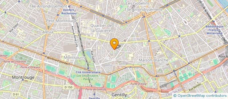 localisation de l'entreprise MONSIEUR ALBERT TYBERG à PARIS