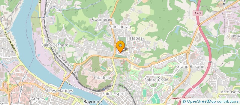 localisation de l'entreprise MONSIEUR ALBERT URRUTIGARAY  BAYONNE