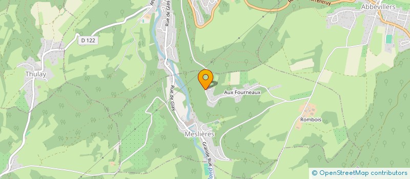 localisation de l'entreprise MONSIEUR ALBERT VALLEY  ABBEVILLERS