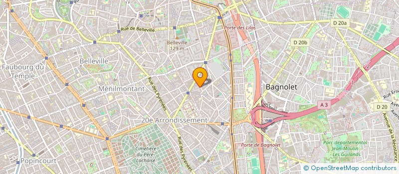 localisation de l'entreprise MONSIEUR ALBERT VAN BOGAERT  PARIS