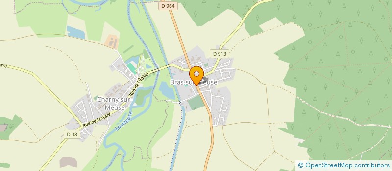 localisation de l'entreprise MONSIEUR ALBERT VAUDRON à BRAS-SUR-MEUSE