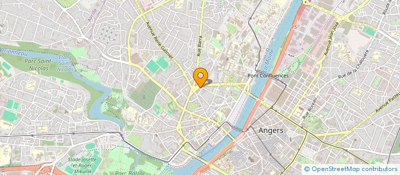localisation de l'entreprise MONSIEUR ALBERT VAUGEOIS à ANGERS