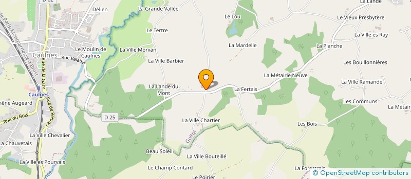 localisation de l'entreprise MONSIEUR ALBERT VERGER à GUITTE