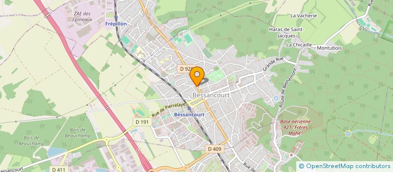 localisation de l'entreprise MONSIEUR ALBERT VIDAL  BESSANCOURT