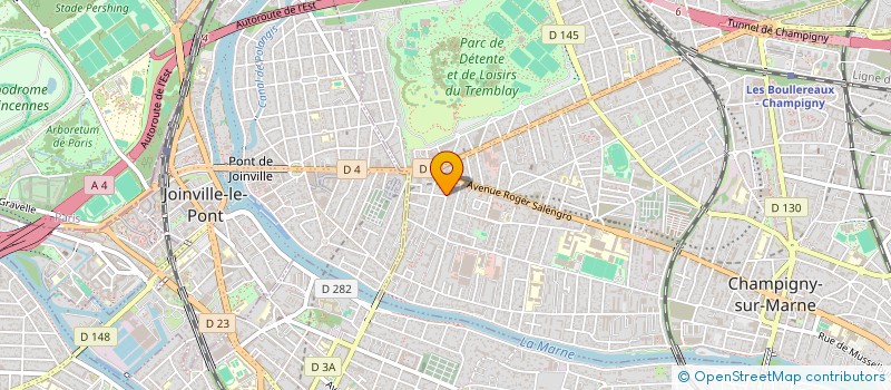 localisation de l'entreprise MONSIEUR ALBERT VILLENEUVE à CHAMPIGNY-SUR-MARNE