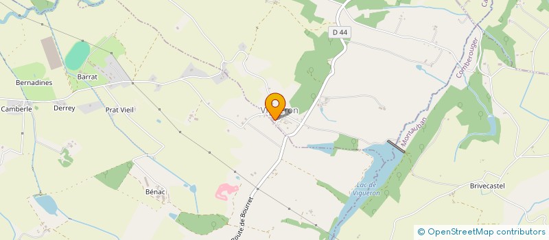 localisation de l'entreprise MONSIEUR ALBERT WALIN  VIGUERON